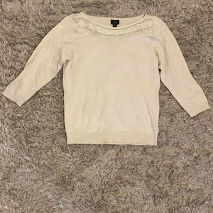 Worthington Gold, 3/4 length sleeve blouse. Size Petite L